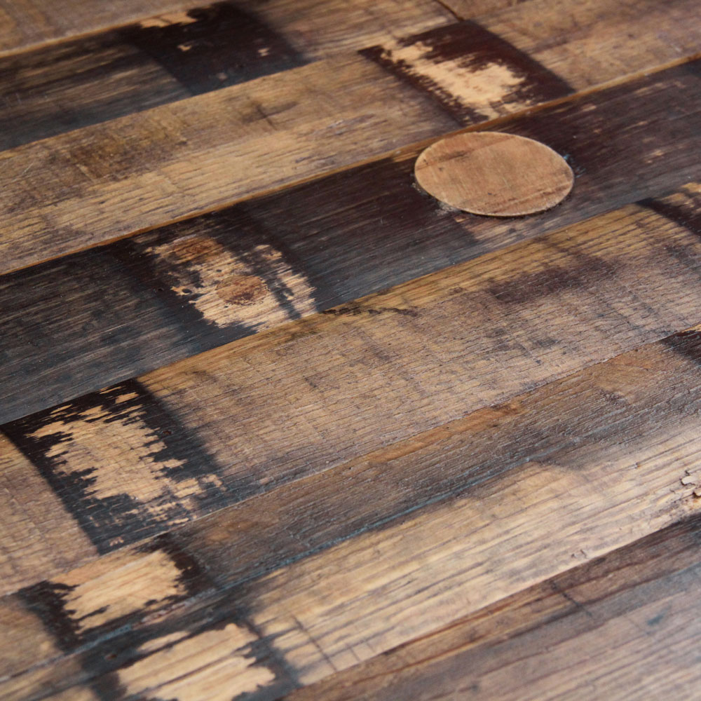 Whiskey Barrel Flooring And Walls River Drive Cooperage And Millwork 0646